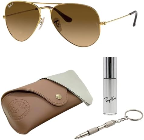 Amazon.com: Ray-Ban RB3625 New Aviator Pilot Shape Polarized